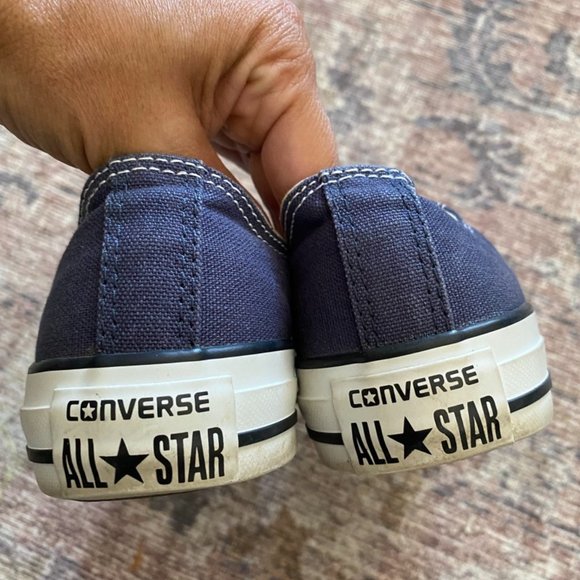 Converse Blue w/ Hickies Laces W SZ6 - Picture 5 of 7